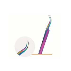 انبر مژه (پنس) منحنی با کد EP-005 برند vergen