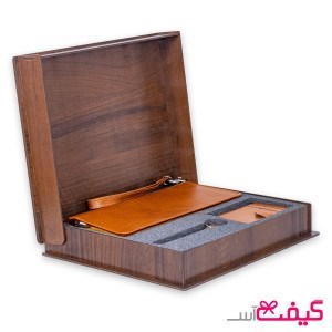 ست چرم طبیعی گروس مدل مدیران
