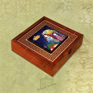 جعبه چوبی (طرح N3*1*28) -آجیل و خشکبار ، دمنوش ، گز و شکلات ، میوه خشک ، هدیه و کادو
