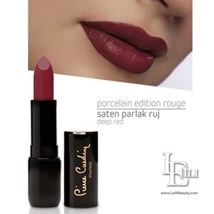 رژلب براق پرسلین Deep Red - 238 پیر کاردین