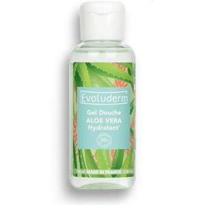 ژل دوش آلوئه ورای اولودرم Evoluderm Aloe Vera حجم 100 میلی لیتر