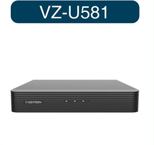 دستگاه DVR هشت کانال ویزیترون مدل VZ-U581 کیفیت 5MP-N پنج کاره با انتقال تصویر رایگان