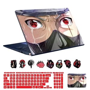 اسکین لپ تاپ طرح naruto کد ۰۳ به همراه استیکر کیبورد