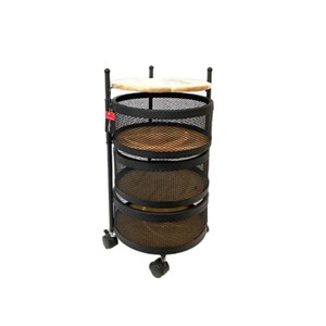 جا پیاز 3 طبقه توری گرد مدل UN-2956A