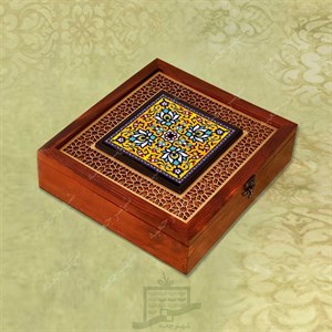 جعبه چوبی (طرح K15*1*28)-آجیل و خشکبار ، دمنوش ، گز و شکلات ، میوه خشک ، هدیه و کادو