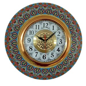ساعت دیواری میناکاری کد 03 