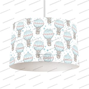 لوستر اتاق کودک طرح فیل و بالن  کد L-Elephant-104