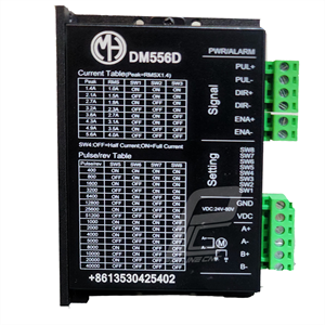 استپ درایو مخصوص موتور 4 تا 65 کیلوگرم مدل DM556D دو فاز 5.6 آمپر برند مش MASH