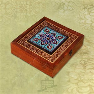 جعبه چوبی (طرح K10*1*28)-آجیل و خشکبار ، دمنوش ، گز و شکلات ، میوه خشک ، هدیه و کادو