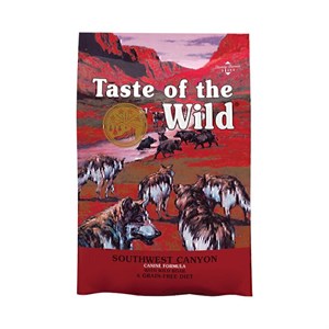 غذای خشک سگ تیست آف د وایلد با طعم گراز وحشی Taste Of The Wild Southwest Canyon Canine Recipe Dog Food وزن 2 کیلوگرم
