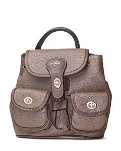 کوله‌ پشتی زنانه مستر کوالیتی فول پک کوچ Coach مدل 2512 نسکافه ای