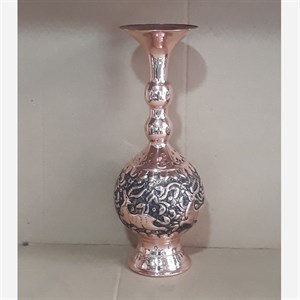 گلدان مسی قلم دست