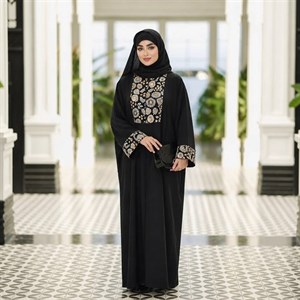 عبا مزونی یقه زیپ دار زرین الیزه گرم بالا کد 16579 چیچک