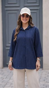 شومیز نگینی رها ۲۵۲ سوپر کراش درجه یک زیبا وشیک تنخور عالی در رنگبندی 🥰🥰کد۱۵۷۰۷ لیدی