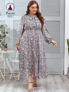 پیراهن عروسکی کرم حریر۲۳۰۰ بزمی 🌈🎀🎀ارسال ۵ و ۷ روز کاری