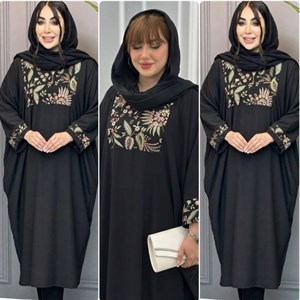 مانتو عبایی ماهرخ زیبا و شیک 🥰😍کد 604 ادراپانا