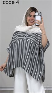 مانتو لنین بغل دکمه کیفیت تضمینی ✅❤️13709سارین