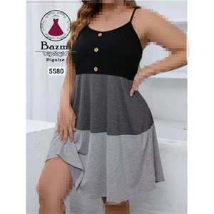پیراهن عروسکی سایز بزرگ بزمی 🛍🎀۵۵۸۰