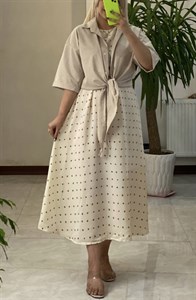 ساحلی حریر بدون آستین ستاره😍جنس حریر چایی باکیفیت ۱۴۷ آرشید