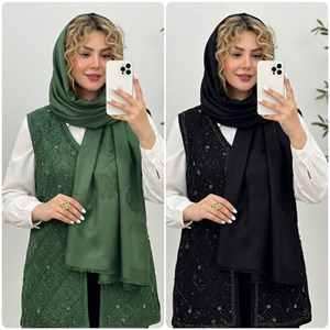 شال مرینوس ژاکارد ترک دورو زیبا وشیک در رنگبندی زیبا 🌈 🌈 کد ۱۰۳۴۲ ستشو