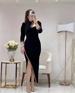پیراهن مجلسی بسیار زیبا بسیار پرفروش دلوان😍ارسال یک هفته پس از ثبت⭕کد240برلی