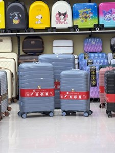 چمدان فایبرگلاس برند پاور دبی رنگ آبی