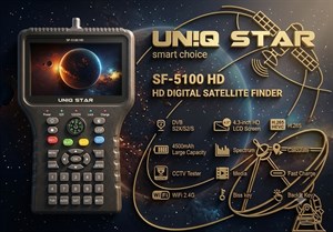فایندر تصویری جدید یونیک استار 5100 فول اچ دی uniqstar sf 5100 HD