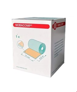 بانداژ دو لایه فوم فشاری نوباکامپ سایز 10 در 4/5