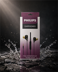 هندزفری سیمی Philips Earphones با جک ۳.۵ میلی‌متری
