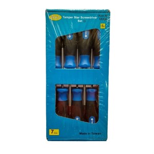 سری پیچ گوشتی ستاره ای سوراخ دار AKT کد 65004