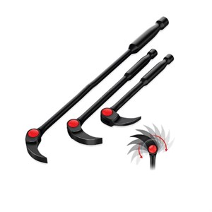 دیلم با سر متحرک 14 حالته قفل شو 10 اینچ LK کد Z9876