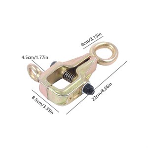 گیره فک کلاغی صافکاری ظرفیت 3 تن مستقیم و 1 تن عمودی LK کد C1047