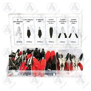 کیت 60 عددی انواع انبر اتصال کوچک و گیره اتصال LK کد Z5179