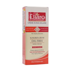 کرم ضد آفتاب بژ طبیعی فاقد چربی الارو spf50
