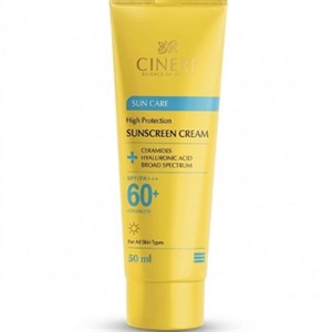 کرم ضد آفتاب SPF60 انواع پوست سینره