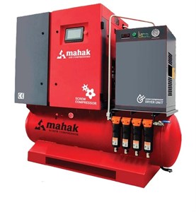 کمپرسور 1000 لیتری اسکرو 15 کیلووات محک SAC-15V