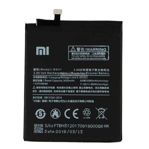 باتری ی شیائومی مدل Xiaomi Note 5A Prime BN31