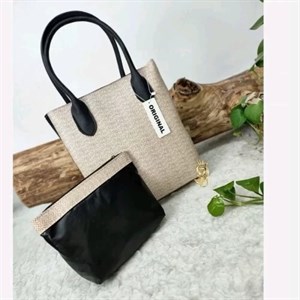 کیف زنانه بلند مدل الناز دستی دوقلو