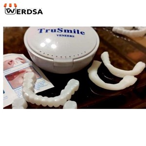 لمینت دندان دو فک مدل TruSmile به همراه نوار چسب سفیدکننده دندان