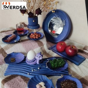 هفت سین دست ساز سنگ مصنوعی مدل کهکشانی
