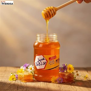 عسل بهارنارنج 500 گرمی خام