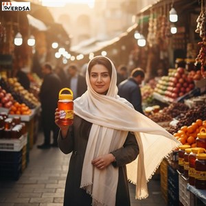 عسل گشنیز 1 کیلویی صاف