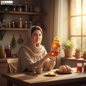 عسل گشنیز 500 گرمی خام