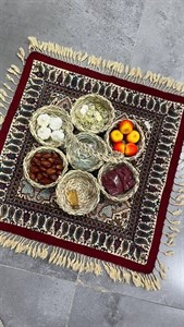 ظرف هفت سین حصیری