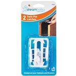 Dream Baby F112 Pack of 2 Ezy Check Starp Latch