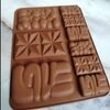 قالب سیلیکونی شکلات طرح میکس لاو