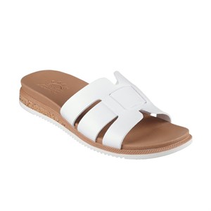دمپایی زنانه اسکچرز مدل 114707 WHT BOBS Desert Kiss Low - Peak Look