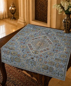 رومیزی طرح‌دار مدل جاجیم