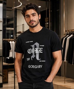 تیشرت نیمه آستین مردانه مدل GR