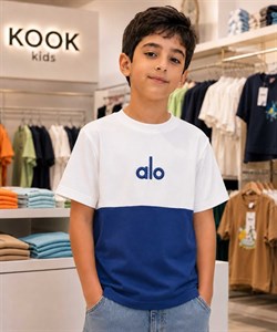 تیشرت نیمه آستین پسرانه مدل alo